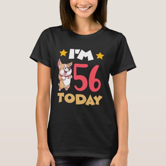 今日で56歳 Tシャツ (正面)