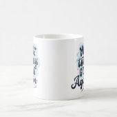 今日に戻素晴らしる コーヒーマグカップ (中央)