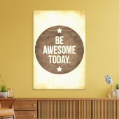 今日に素晴らしある キャンバスプリント (インサイチュ (リビング))