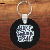 今日に素晴らしする キーホルダー (正面)