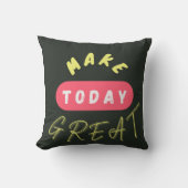 今日に素晴らしする クッション (正面)