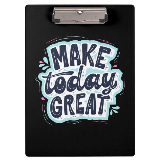 今日に素晴らしする クリップボード (正面)