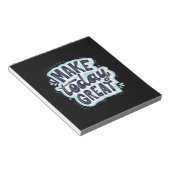 今日に素晴らしする ノートパッド (アングル)