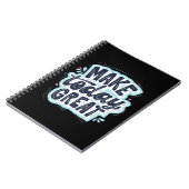 今日に素晴らしする ノートブック (左側)