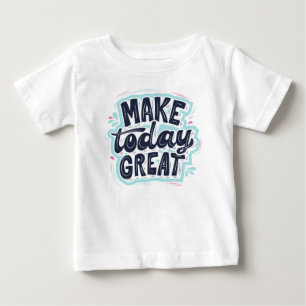 今日に素晴らしする ベビーTシャツ
