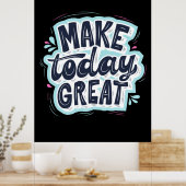 今日に素晴らしする ポスター (キッチン)