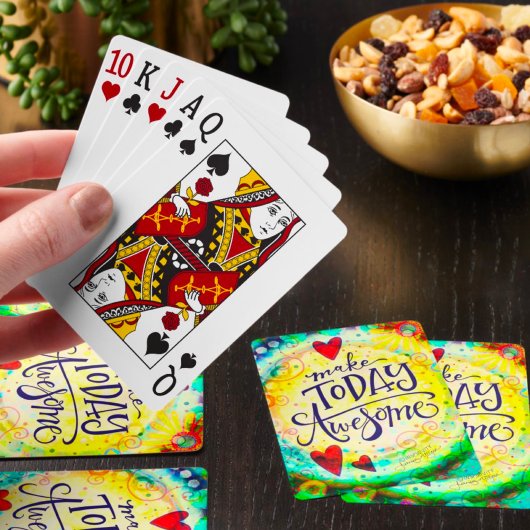 今日のおもしろいを明素晴らしるく元気にする トランプ