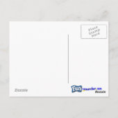 今日のような人生を過ごす最後の日 ポストカード (裏面)