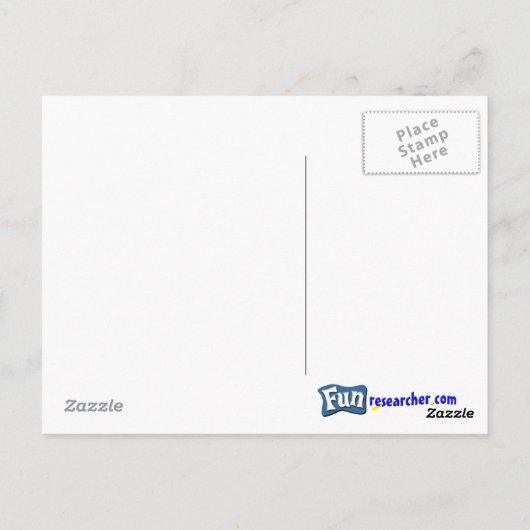 今日のような人生を過ごす最後の日 ポストカード (裏面)