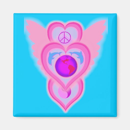 今日のイルカ マグネット (正面)