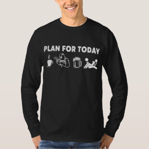 今日のウェルダーさんの計画はコーヒービールと Tシャツ