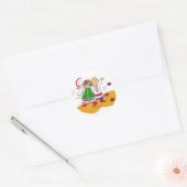 今日のウクライナダンスクラス! ラウンドシール (封筒)