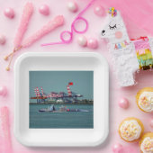 今日のキャッチ ペーパープレート (パーティー)