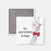 今日のキリンおもしろいは不倫 マグネット (正面/裏面)