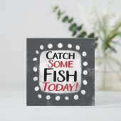 今日のグリーティングカードで魚を釣る カード (スタンド正面)