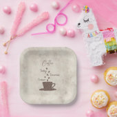 今日のコーヒーは永遠に – ペーパープレート (パーティー)