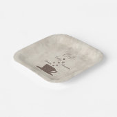 今日のコーヒーは永遠に – ペーパープレート (傾斜あり)