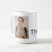 今日のコーヒー顔 コーヒーマグカップ (正面左)