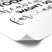 今日のサインはもし結婚来る ポスター (角)