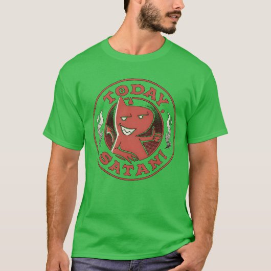 今日のサタン家族 Tシャツ (正面)