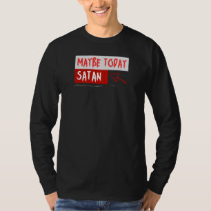 今日のサタン Tシャツ