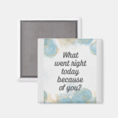 今日のジャーナルで正しい結果 マグネット (正面/裏面)