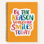 今日のスパイラルノートにスマイルを付ける理由である ノートブック (正面)