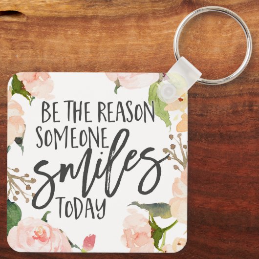 今日のスマイル引用文 キーホルダー (裏面)