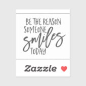 今日のスマイル引用文 シール (シート)