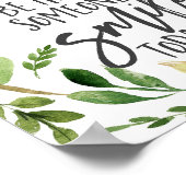 今日のスマイル引用文 ポスター (角)