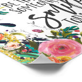 今日のスマイル引用文 ポスター (角)