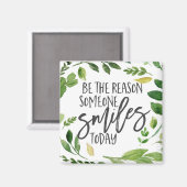 今日のスマイル引用文 マグネット (正面/裏面)