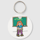 今日のテスト キーホルダー (正面)