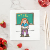 今日のテスト スタンダードランチョンナプキン (インサイチュ)