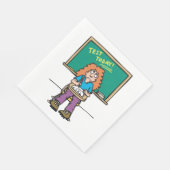 今日のテスト スタンダードランチョンナプキン (角)