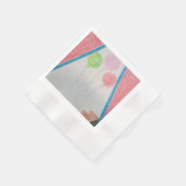 今日のバルーンお祝い 縁ありカクテルナプキン (角)