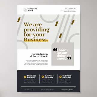 今日のビジネスを高める ポスター