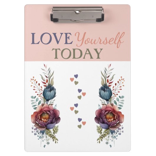 今日のフローラ クリップボード (正面)