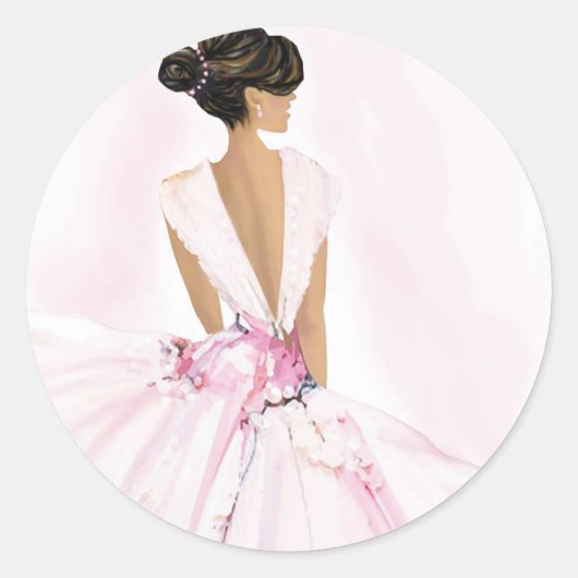 今日のプリティ ラウンドシール (正面)