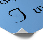 今日のプリント ポスター (角)