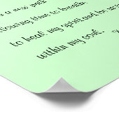 今日のプリント ポスター (角)