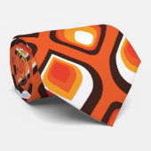 今日のベスト! サイケデリックなオレンジ ネクタイ (ロール)