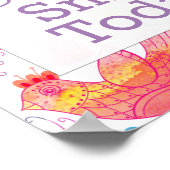 今日のポスターをスマイルする理由である ポスター (角)