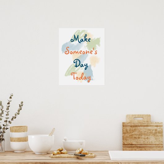 今日のポスターを作感動的る ポスター (キッチン)