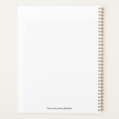 今日のメニューで取る離れ プランナー手帳 (裏面)