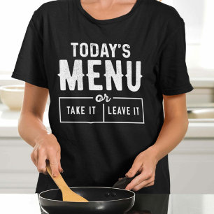 今日のメニューは取る離れか Tシャツ