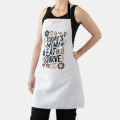 今日のメニュー:ま食べたはStarve -調理師のギフト エプロン (インサイチュ)