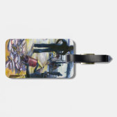 今日のメニュー、ハーバーアイランド、バハマの荷物タグ ラゲッジタグ (裏面横)