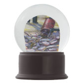 今日のメニュー、ハーバーアイランド、バハマ スノーグローブ (正面)