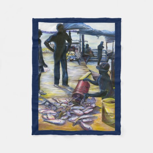 今日のメニュー、ハーバーアイランド、バハマ フリースブランケット (正面)